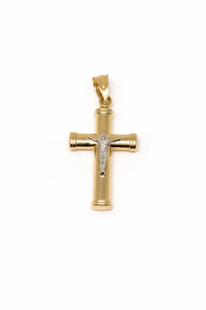 Round Cross Pendant-VP109030