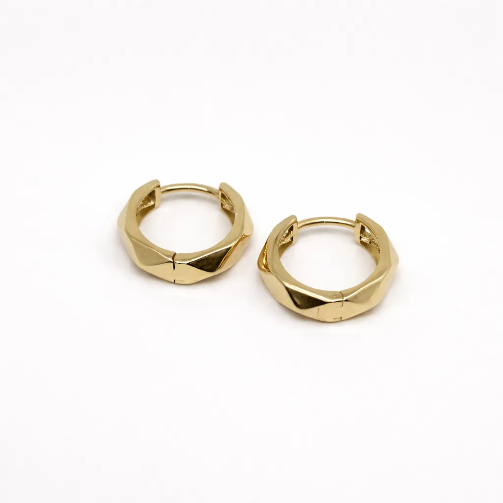 گوشواره رینگ تراش‌دار-VE266016