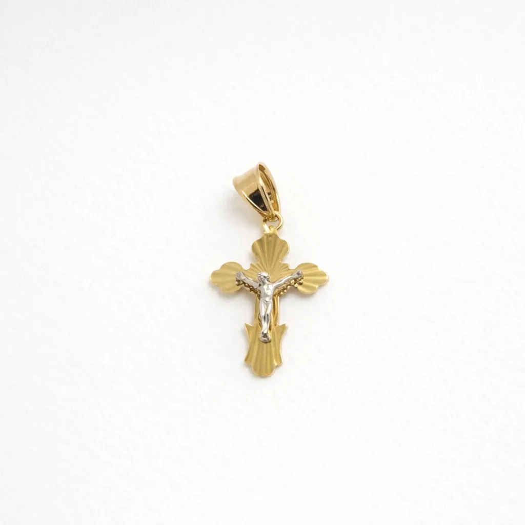 Classic Crucifix Pendant-VP074028