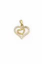 Double Heart Pendant -VP082034